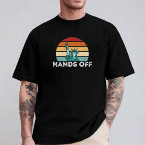 Resist Resistance Statue of Liberty Hands Off Protest T-Shirt