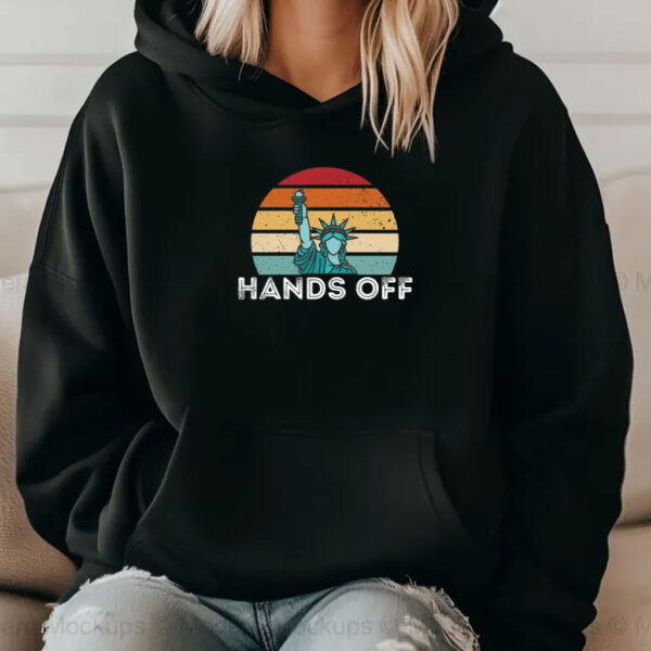 Resist Resistance Statue of Liberty Hands Off Protest T-Shirt