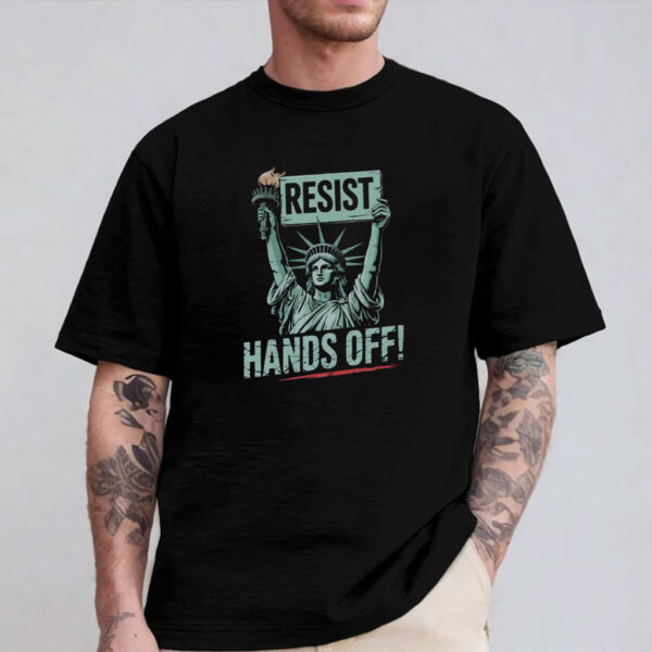 Resist Statue of Liberty Protest Shirt, Liberal Political Shirt