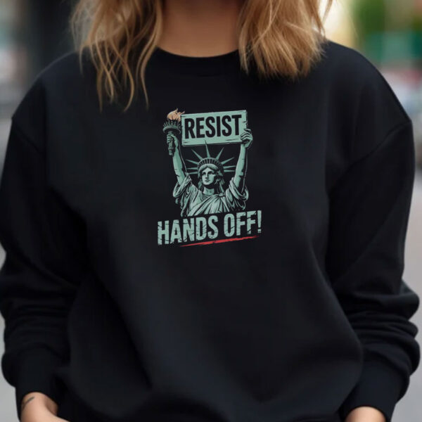 Resist Statue of Liberty Protest Shirt, Liberal Political Shirt
