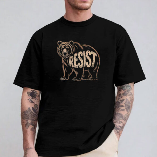 Vintage The Resist Bear Shirt