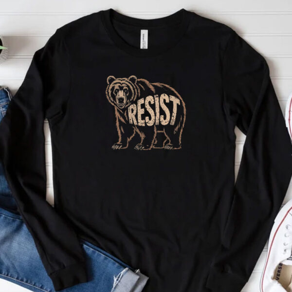 Vintage The Resist Bear Shirt