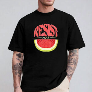 Watermelon Resist Palestine Arabic Shirt