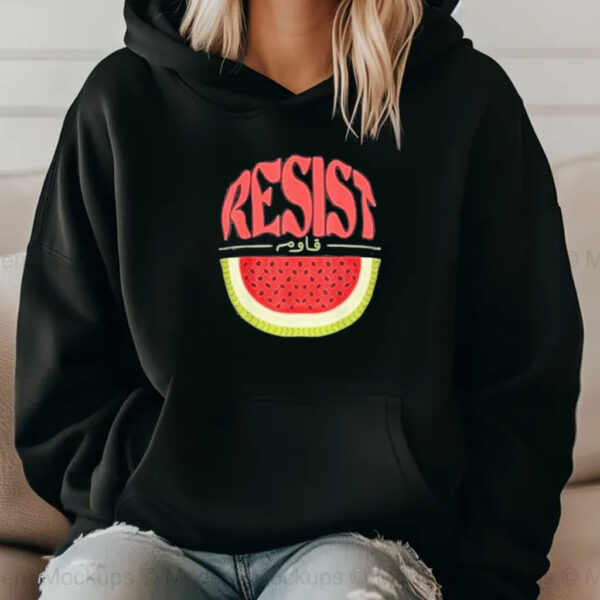 Watermelon Resist Palestine Arabic Shirt