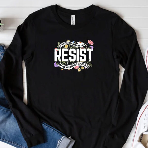 Wildflower Protest Shirt, Equality Activist Shirt
